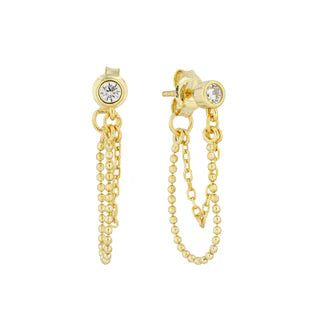 Belle & Chain Earrings