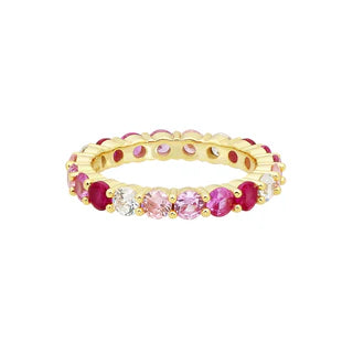 Belle Blush CZ Ring